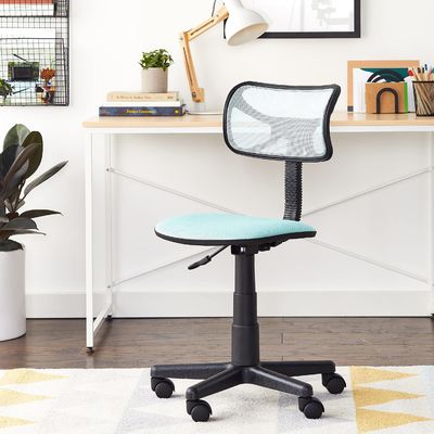 Petits bureaux et enfants Chaises de bureau en treillis rotatifs réglables en hauteur avec 3 ascenseurs à gaz
