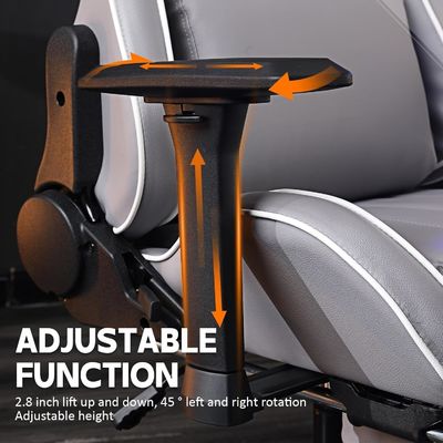 Couleur personnalisée Chaise de jeu ergonomique hauteur réglable et fonction de fauteuil