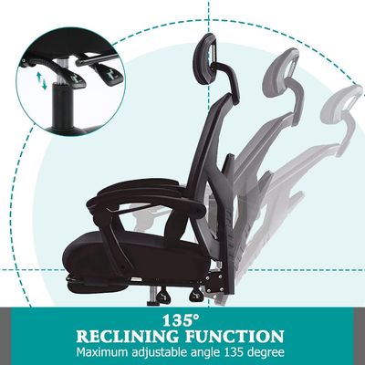 Emballage du courrier Chaises de bureau ergonomiques avec dossier en treillis