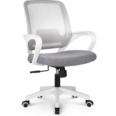 Chaise métallique avec support pivotant et lombaire réglable Chaise informatique en maille ergonomique