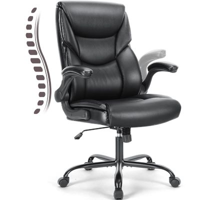 Chaise de bureau réglable de conception moderne avec appuie-bras et support lombaire