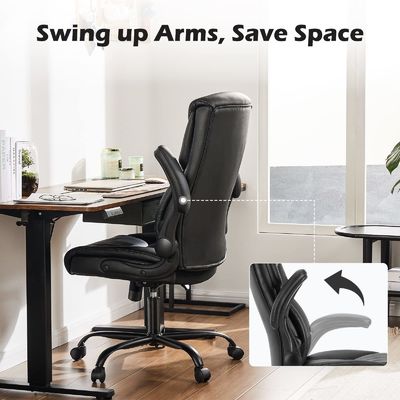 Chaise de bureau réglable de conception moderne avec appuie-bras et support lombaire