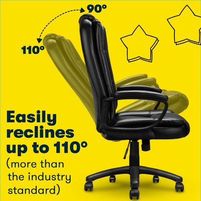 Chaise de bureau à support lombaire réglable Dimensions du produit 23,82&quot;D x 24,53&quot;W x 46,4&quot;H