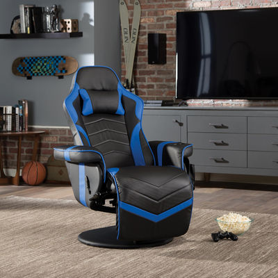 48.5 Pounds Chaise de jeu avec repose-pieds Couleur personnalisée et fonctionnalités multi-fonctionnelles