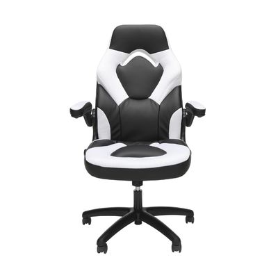 Chaise de jeu à dos haut réglable en hauteur style de course 360 pivotant pour salle de jeux informatiques