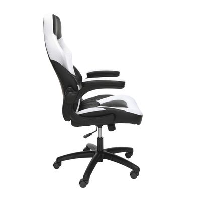 Chaise de jeu à dos haut réglable en hauteur style de course 360 pivotant pour salle de jeux informatiques