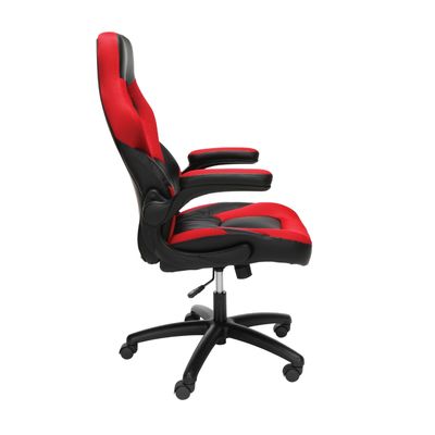 Chaise de jeu 360 pivotante ALINUNU Style de course Dos haut PC Bureau d'ordinateur avec repose-tête
