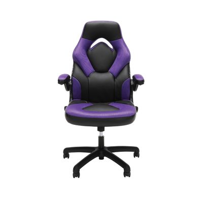 Salle de jeux d'ordinateur fauteuil de jeu ergonomique dos haut style de course 360 pivotant pour bureau PC