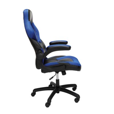 Chaise de jeu 360 pivotante ALINUNU Style de course Dos haut PC Bureau de jeu intégré repose-tête