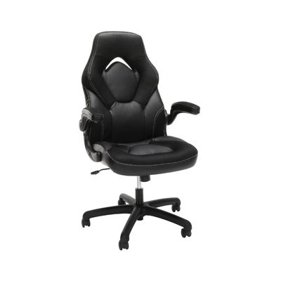 Chaise de jeu de style de course haute dos PC Chaise de bureau d'ordinateur avec 360 pivotement et réglage de hauteur