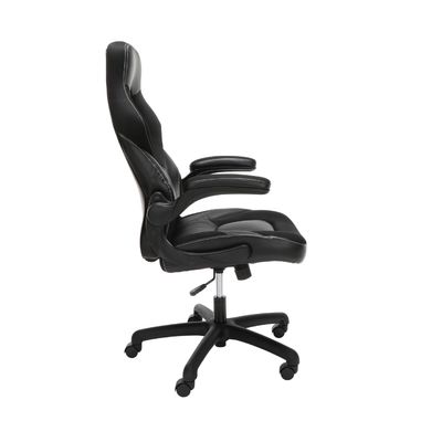 Chaise de jeu de style de course haute dos PC Chaise de bureau d'ordinateur avec 360 pivotement et réglage de hauteur
