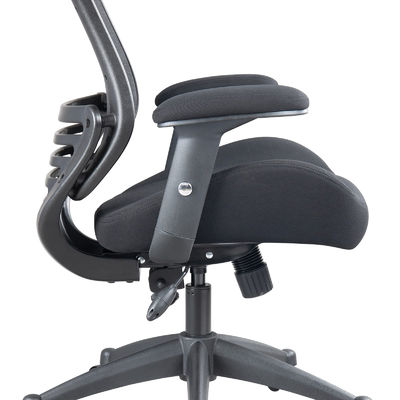 Chaise de bureau en maille ergonomique Chaise informatique avec accoudoirs et hauteur réglables
