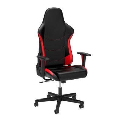 Assise intégrée en cuir ergonomie fauteuil informatique PC pour adultes