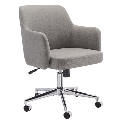 Chaise roulante à 360 degrés avec design moderne et hauteur réglable
