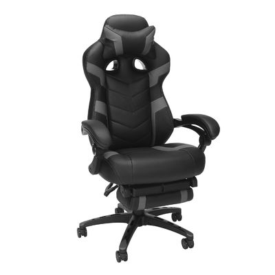 Chaise informatique ergonomique à repose-tête intégrée avec conception moderne et fonction de fauteuil