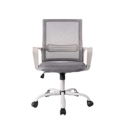 Chaise de bureau pivotante Silla Oficina Mesh Chaise de travail ergonomique Mid back pour le travail des adultes