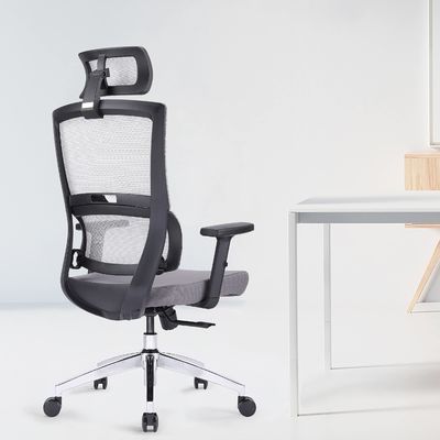 Chaise de bureau réglable en hauteur en forme de L Chaise de bureau pivotante pour adultes Travailler à domicile