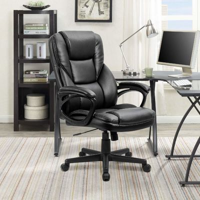 Métal Type métal Chaise de bureau de bureau haute arrière réglable chaise de bureau de gestion
