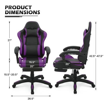 Améliorez votre expérience de jeu avec notre fauteuil ergonomique réglable et durable