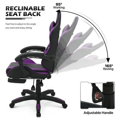 Améliorez votre expérience de jeu avec notre fauteuil ergonomique réglable et durable