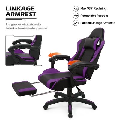 Améliorez votre expérience de jeu avec notre fauteuil ergonomique réglable et durable