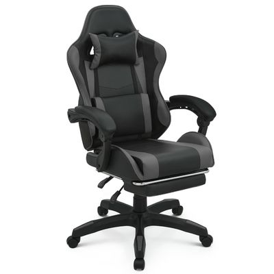 Chaise de jeu informatique personnalisée en couleur avec fonction de pivotement 360 / réglage de la hauteur / recul