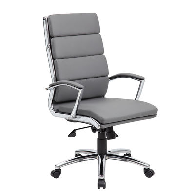Retour exécutif fauteuil de bureau pivotant avec tapisserie puresoft et soutien lombaire