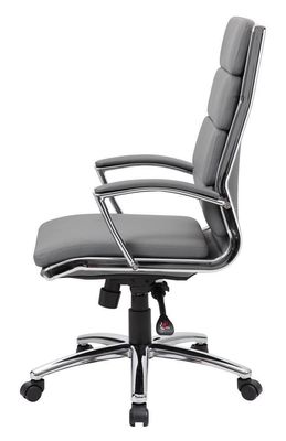 Retour exécutif fauteuil de bureau pivotant avec tapisserie puresoft et soutien lombaire