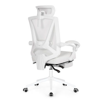 Chaise de bureau haute arrière exécutive avec 360 pivotements et support lombaire réglable 2D