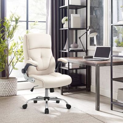 Chaise pivotante de couleur personnalisée Tissu de lin Chaises de bureau de bureau pour votre bureau pour vos besoins