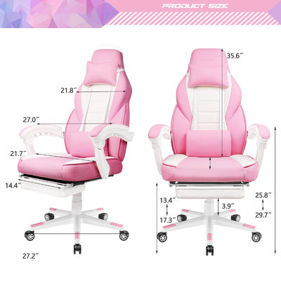 Ma chaise de jeu préférée avec repose-pieds et repose-tête