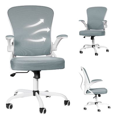 Chaise de bureau en treillis réglable en hauteur pour la maison 21&quot;D x 24&quot;W x 43&quot;H