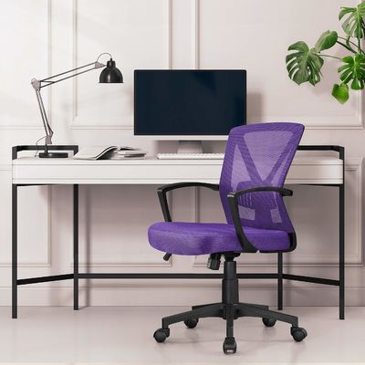 Chaise de bureau ergonomique à ascenseur à gaz avec couleur personnalisée et support lombaire réglable