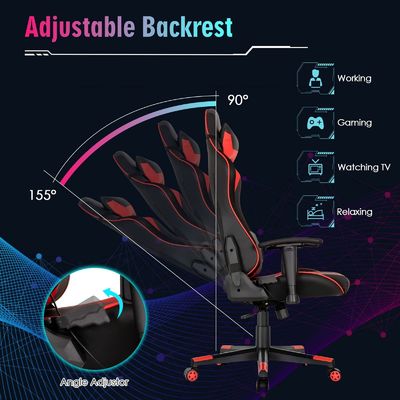 Améliorez votre chaise de jeu à une chaise pivotante ALINUNU avec des lumières LED RVB