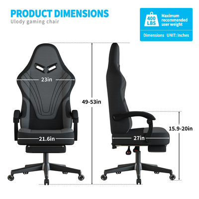 Améliorez votre expérience de jeu avec le fauteuil de jeu réglable en hauteur d'ALINUNU