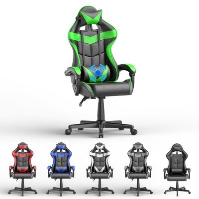 Recommandation de poids maximal de 250 livres Chaise de joueur ergonomique avec fonction massage