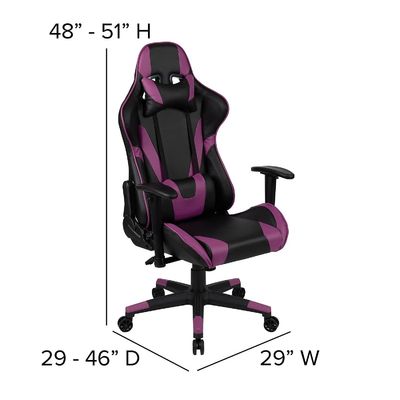 Bureau de course ordinateur ergonomique PC chaise pivotante réglable par ALINUNU Design moderne