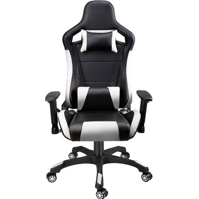 Une chaise de course en cuir en PU à dos élevé de design moderne