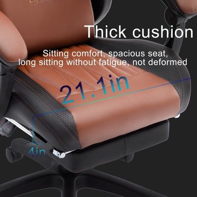 Chaise pivotante ALINUNU Chaise de jeu informatique ergonomique avec repose-tête et support lombaire