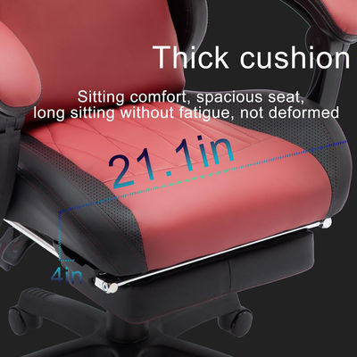 Chaise pivotante ALINUNU Chaise de jeu informatique ergonomique avec repose-tête et support lombaire
