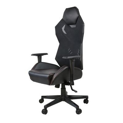 Chaise en treillis de style en cuir véritable ergonomie style de course de jeu Chaise informatique au mieux