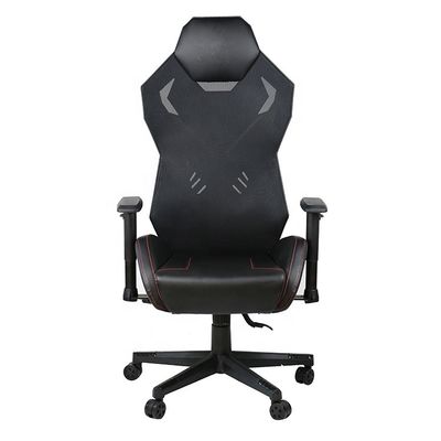Chaise en treillis de style en cuir véritable ergonomie style de course de jeu Chaise informatique au mieux