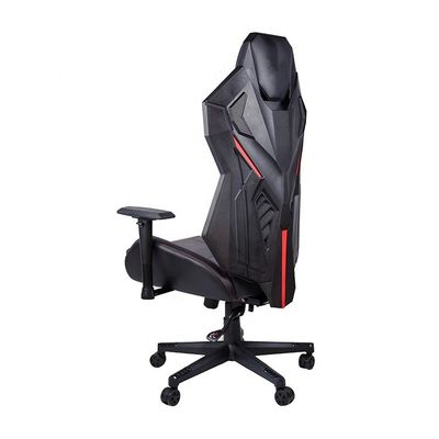Chaise en treillis de style en cuir véritable ergonomie style de course de jeu Chaise informatique au mieux