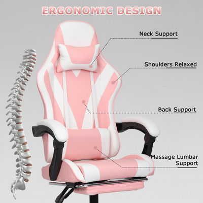 Améliorez votre configuration de jeu avec ALINUNU High Back Gaming Chair 360 pivotant et pied