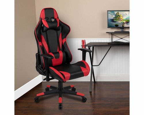 Chaise de jeu de course avec conception ergonomique et dimensions du produit de 29&quot;D x 29&quot;W x 48&quot;H
