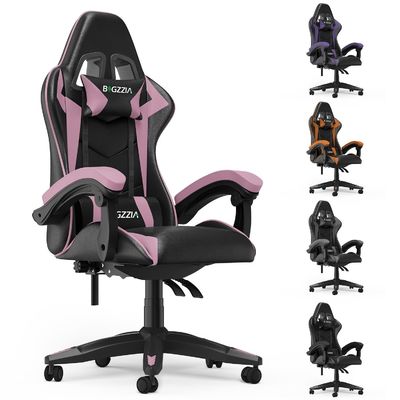 Chaise de jeu de course réglable avec appuie-tête et soutien lombaire 15 kg Poids de l'article