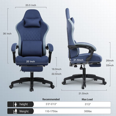 Améliorez votre expérience de jeu avec ALINUNU High Back Computer Office Gaming Chair