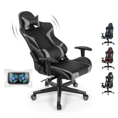 Chaise de course pour ordinateur de jeu en fer métallique de conception moderne pour bureau Chaises de jeu ergonomiques