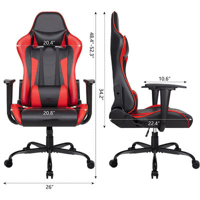 ALINUNUCus service personnalisé fauteuil de jeu de course ergonomique hauteur réglable et haut dos