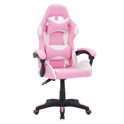 Chaise de jeu de course en pivotant avec repose-pieds et 3 ascenseurs à gaz dans ALINUNU